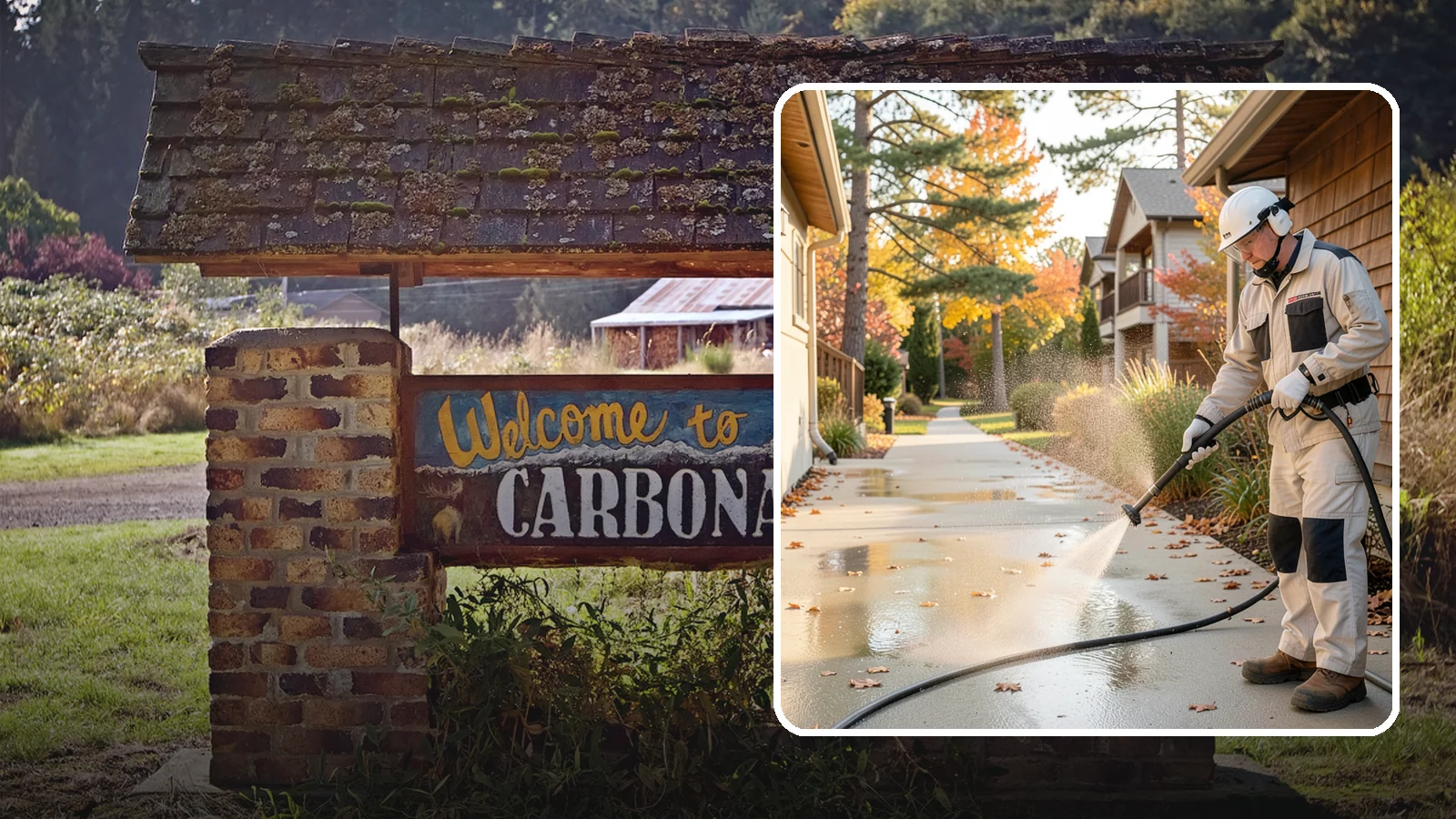 Apartment Breezeway Cleaning in Carbonado, Pierce County, WA - Cleaning of apartment breezeways and shared corridors that clears dirt, spills, cobwebs, and algae from the walkways residents...