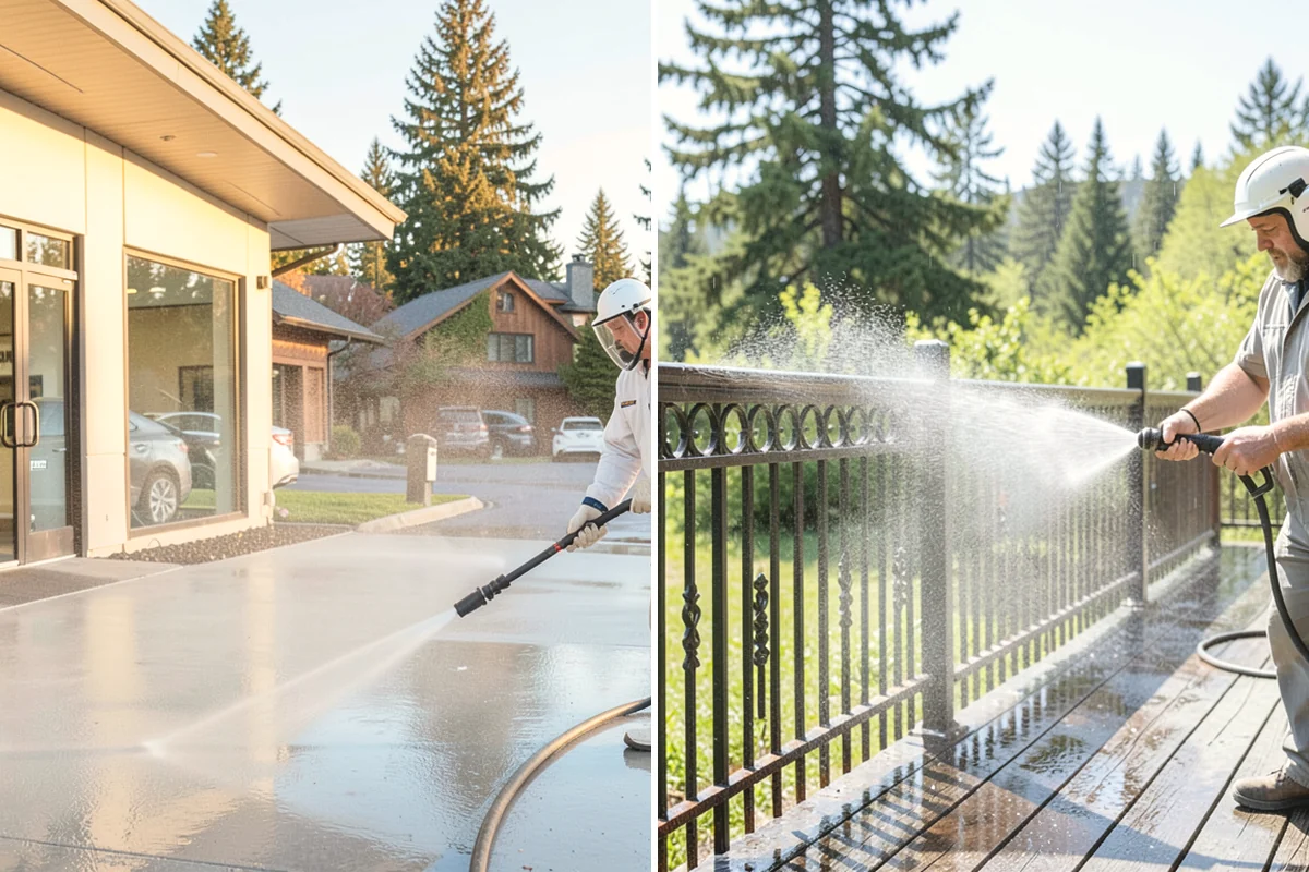 Apartment Breezeway Cleaning in Covington, King County, WA - Notify residents and schedule floor-by-floor access