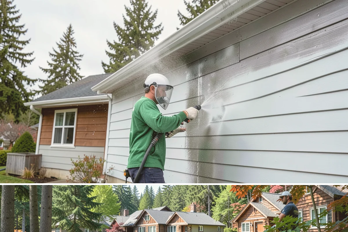 Apartment Breezeway Cleaning in Edgewood, Pierce County, WA - Quarterly cleaning keeps breezeways safe year-round, with extra visits in fall and winter when damp corridors grow algae fastest.