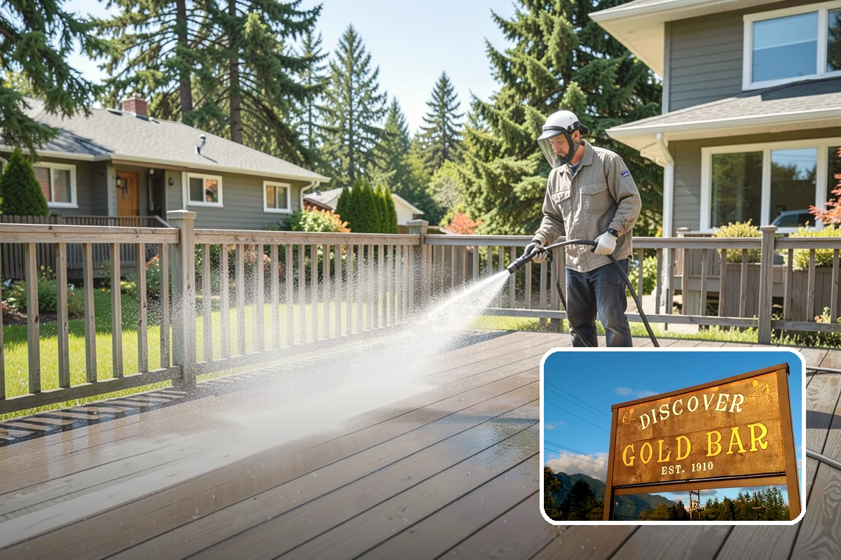 Apartment Breezeway Cleaning in Gold Bar, Snohomish County, WA - Clears slick algae from covered corridor floors