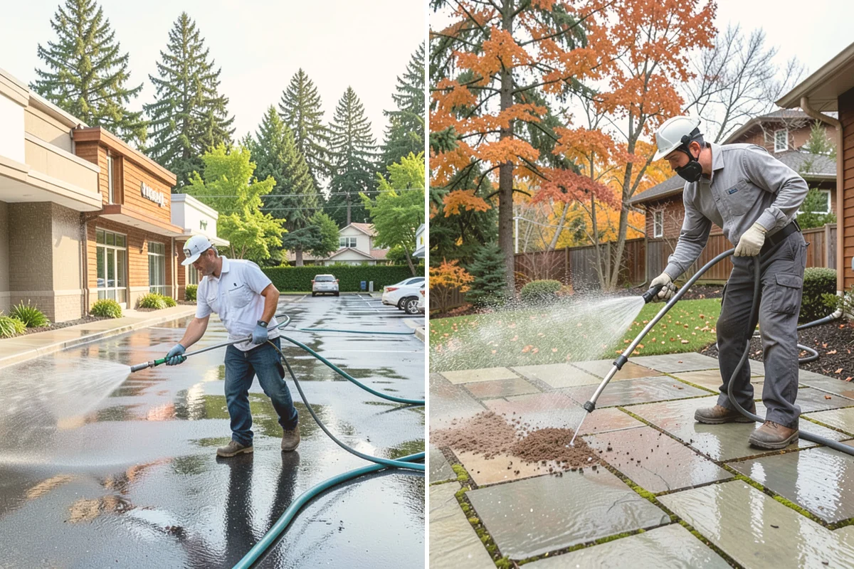 Apartment Breezeway Cleaning in Langley, Island County, WA - Notify residents and schedule floor-by-floor access