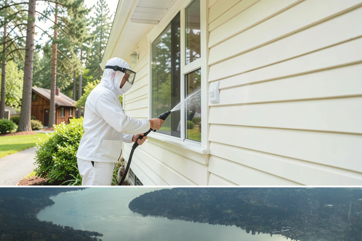 Apartment Breezeway Cleaning in Sammamish, King County, WA - Quarterly cleaning keeps breezeways safe year-round, with extra visits in fall and winter when damp corridors grow algae fastest.
