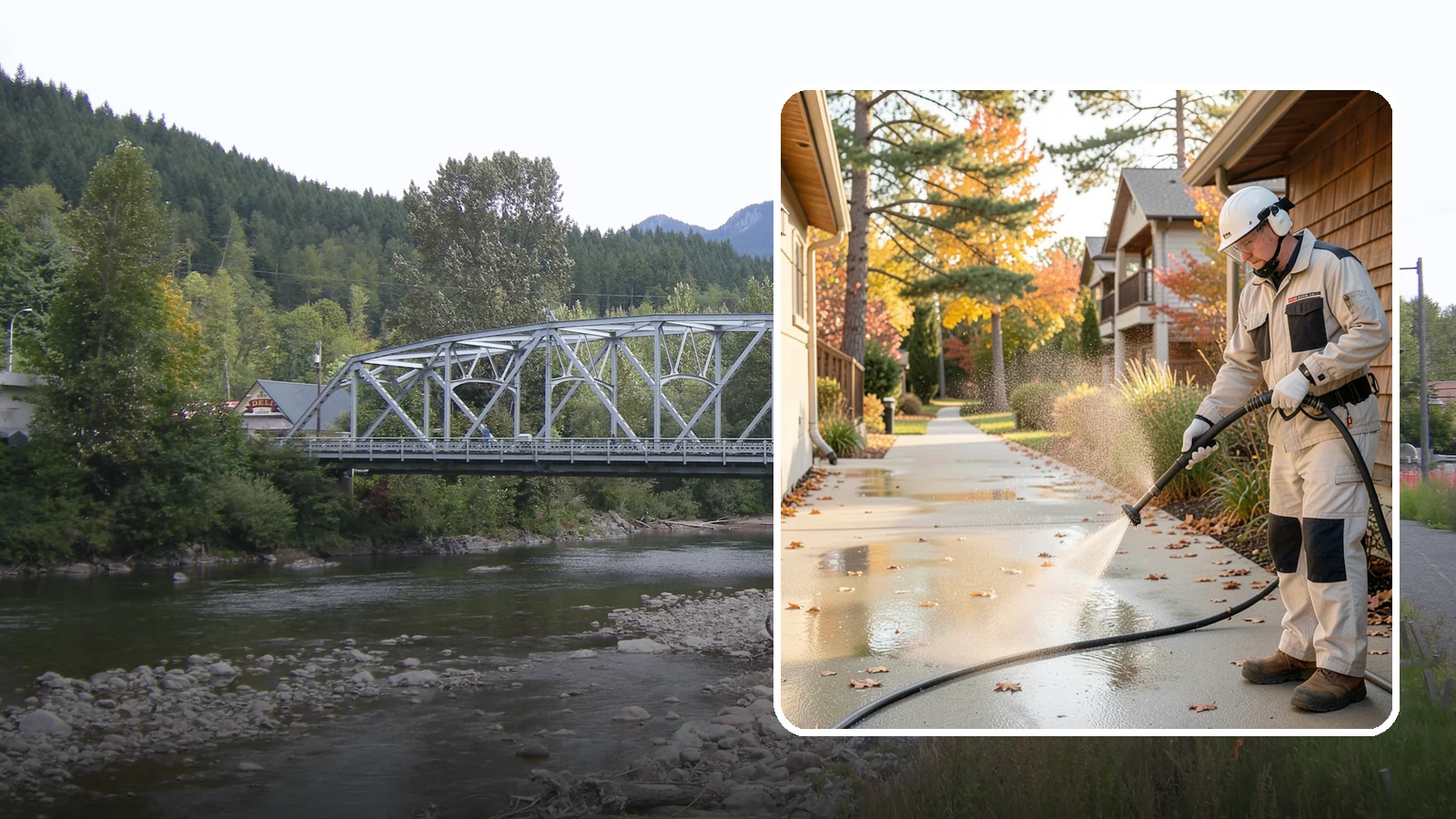 Apartment Breezeway Cleaning in Skykomish, King County, WA - Cleaning of apartment breezeways and shared corridors that clears dirt, spills, cobwebs, and algae from the walkways residents...