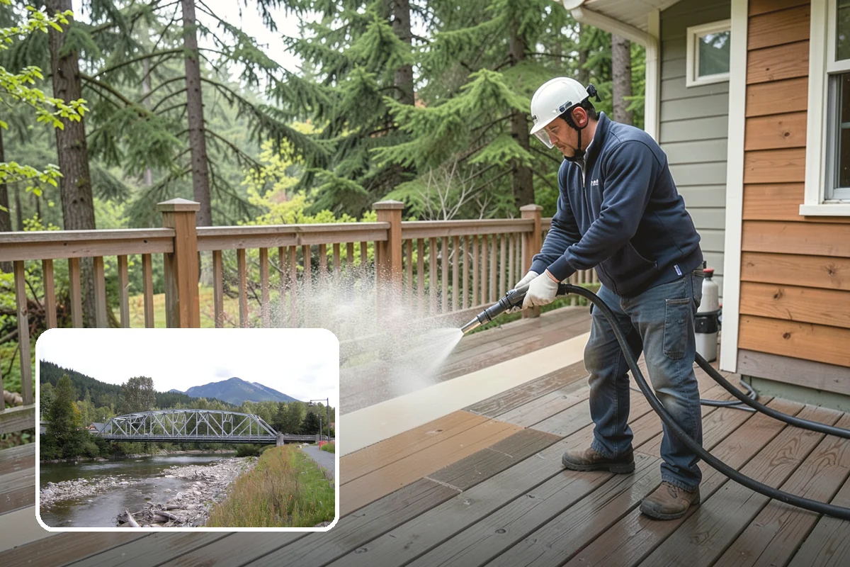 Apartment Breezeway Cleaning in Skykomish, King County, WA - Clears slick algae from covered corridor floors