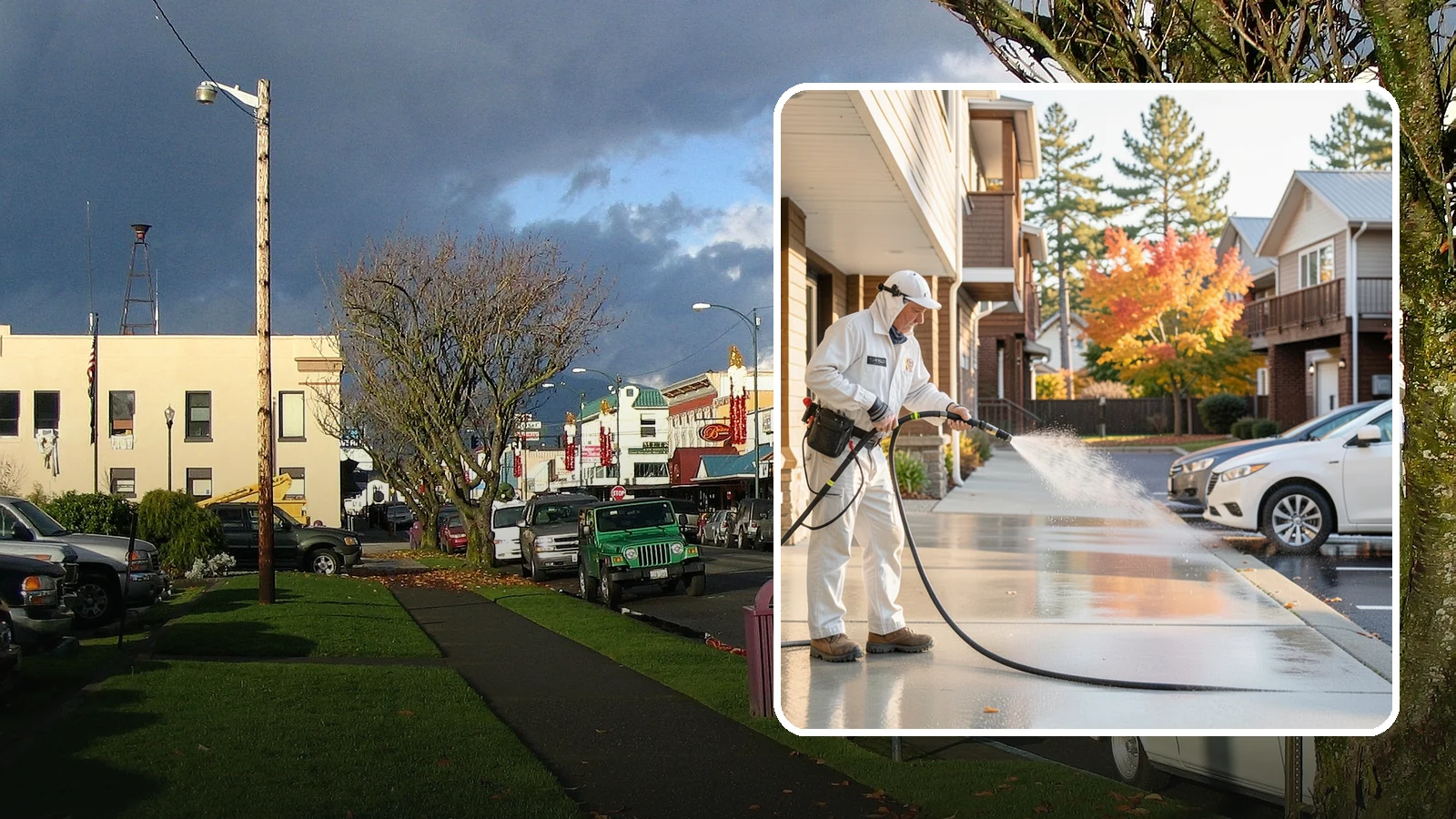 Apartment Pressure Washing in Arlington, Snohomish County, WA - We keep Washington apartment complexes clean from breezeways to parking areas so residents feel proud to come home.