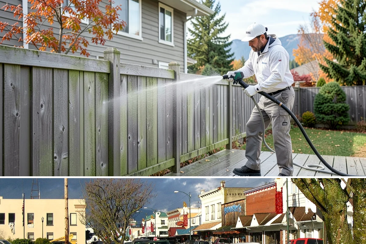 Apartment Pressure Washing in Arlington, Snohomish County, WA - Stairwells and breezeways benefit from twice-yearly cleaning, ideally in spring and fall, to fight persistent Northwest moisture.