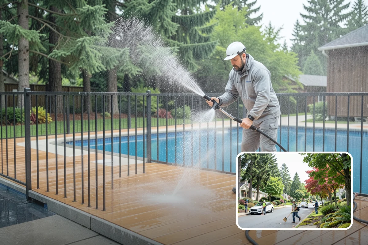 Apartment Pressure Washing in Beaux Arts Village, King County, WA - Improves leasing appeal for prospective tenants