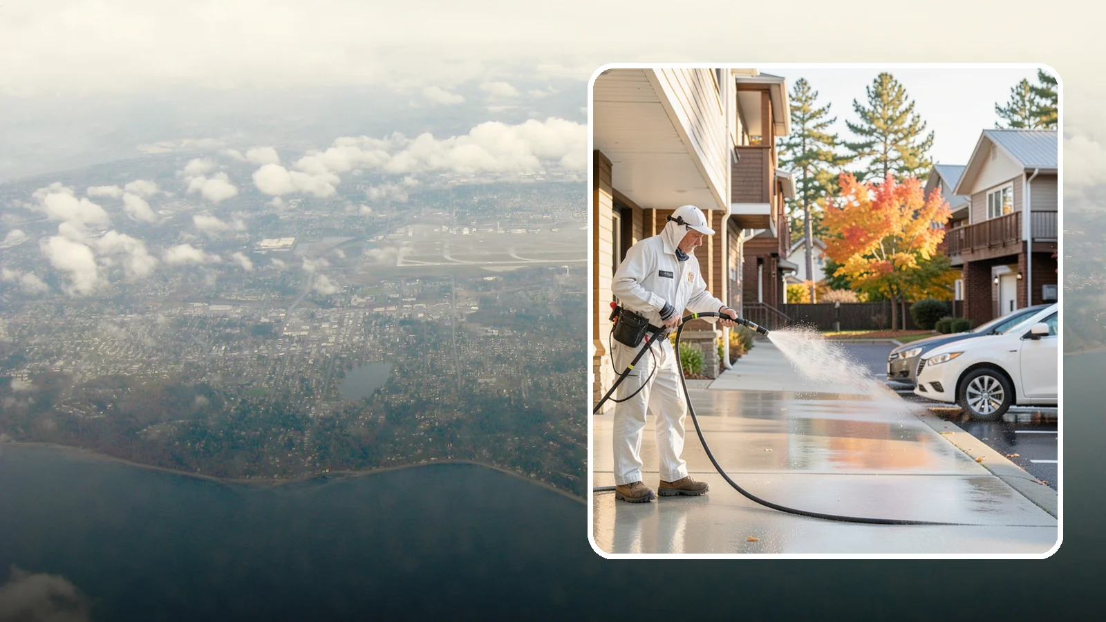 Apartment Pressure Washing in Burien, King County, WA - We keep Washington apartment complexes clean from breezeways to parking areas so residents feel proud to come home.