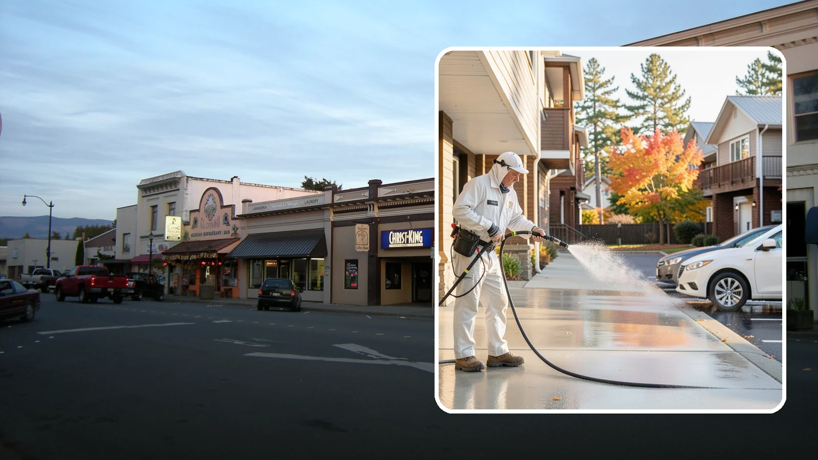 Apartment Pressure Washing in Burlington, Skagit County, WA - We keep Washington apartment complexes clean from breezeways to parking areas so residents feel proud to come home.