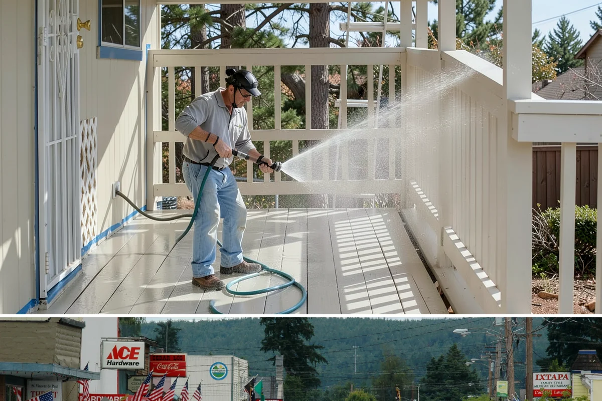 Apartment Pressure Washing in Carnation, King County, WA - Stairwells and breezeways benefit from twice-yearly cleaning, ideally in spring and fall, to fight persistent Northwest moisture.