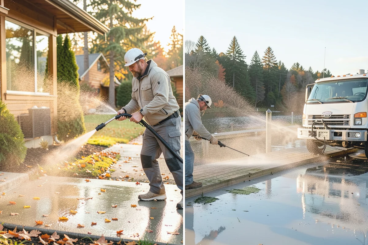 Apartment Pressure Washing in Coupeville, Island County, WA - Coordinate building access and resident notices with management