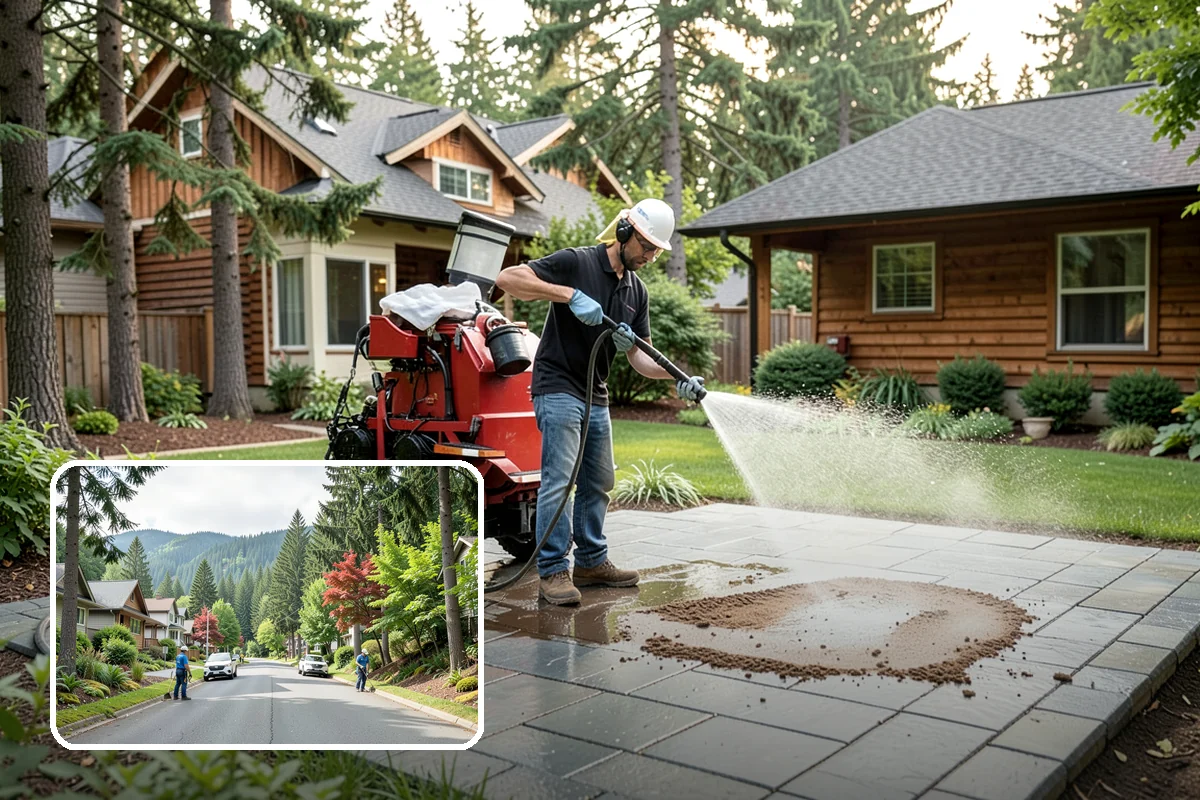 Apartment Pressure Washing in Darrington, Snohomish County, WA - Improves leasing appeal for prospective tenants