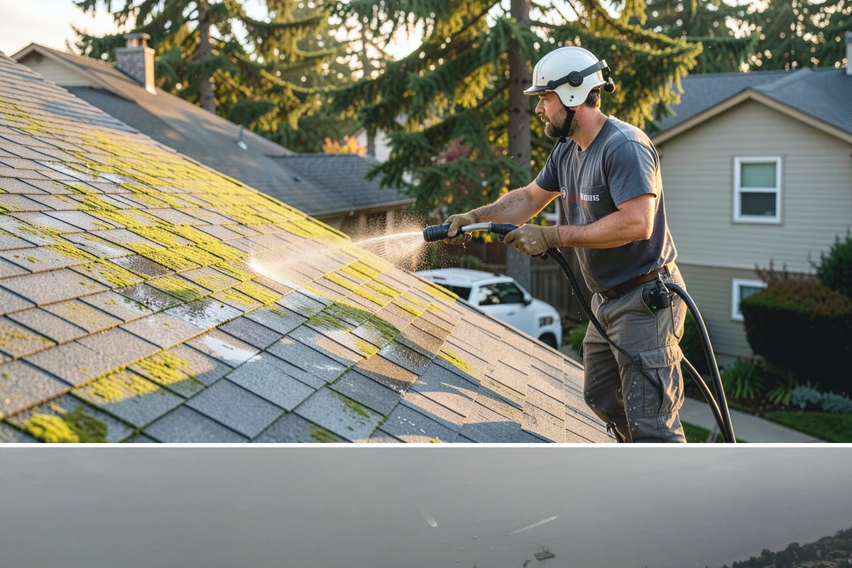 Apartment Pressure Washing in Des Moines, King County, WA - Stairwells and breezeways benefit from twice-yearly cleaning, ideally in spring and fall, to fight persistent Northwest moisture.