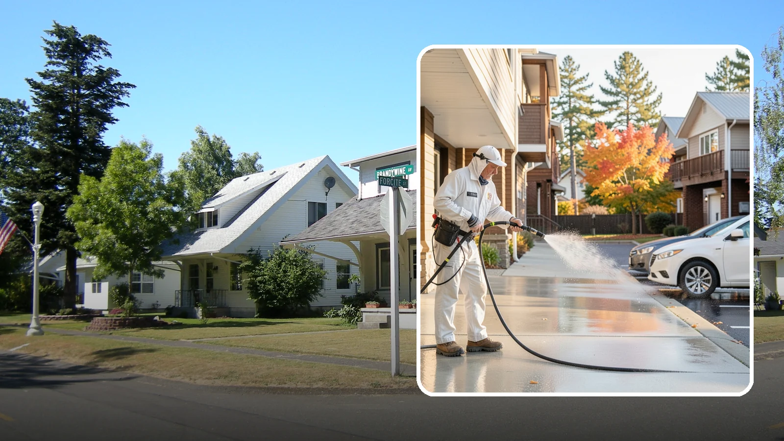 Apartment Pressure Washing in DuPont, Pierce County, WA - We keep Washington apartment complexes clean from breezeways to parking areas so residents feel proud to come home.