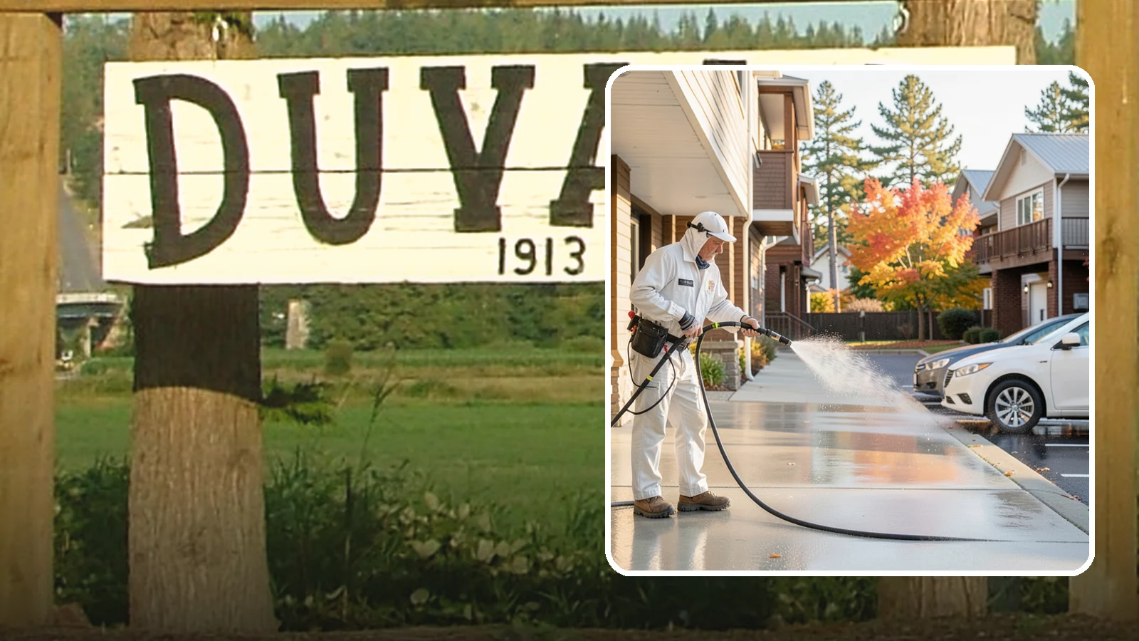 Apartment Pressure Washing in Duvall, King County, WA - We keep Washington apartment complexes clean from breezeways to parking areas so residents feel proud to come home.