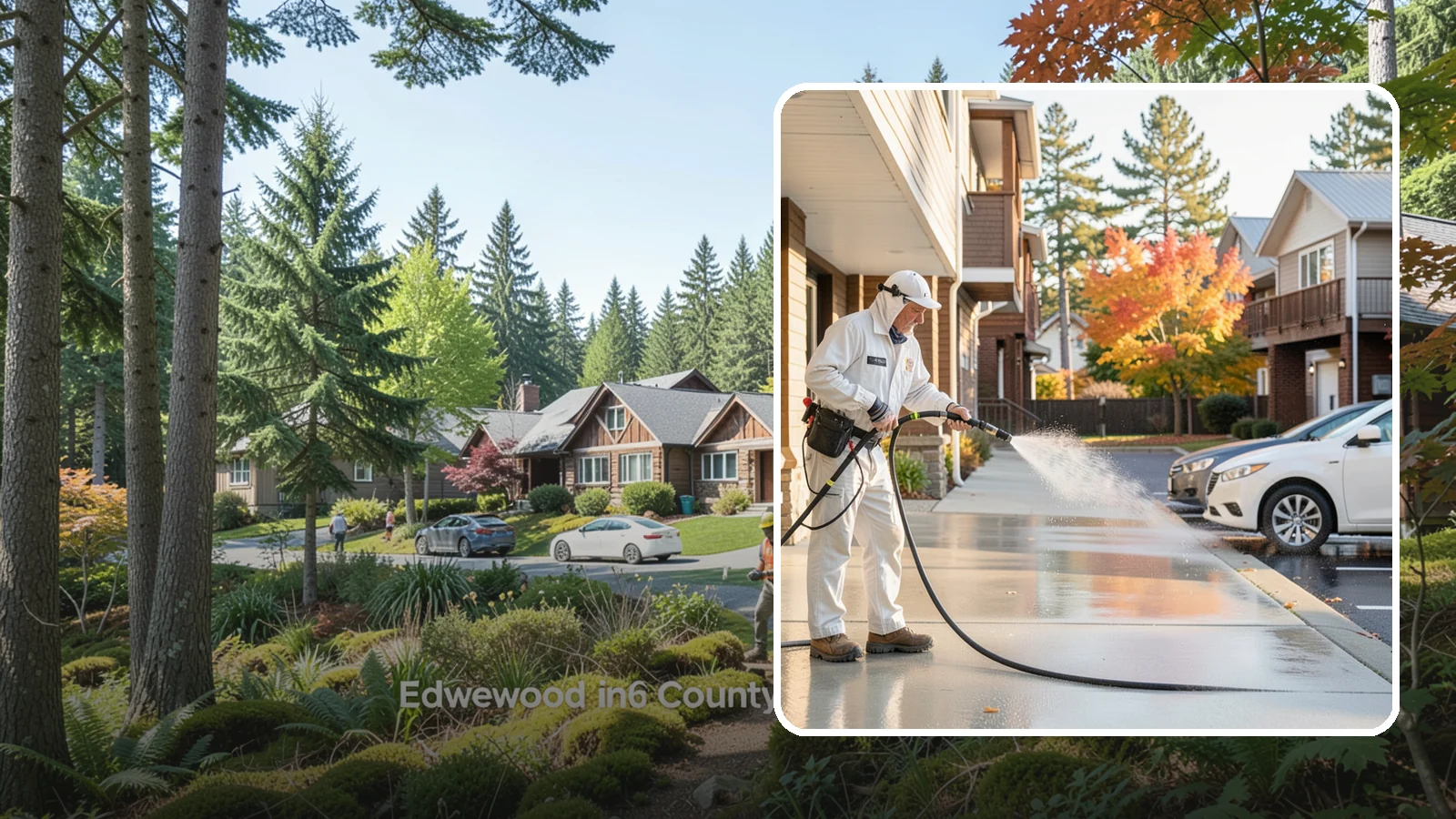 Apartment Pressure Washing in Edgewood, Pierce County, WA - We keep Washington apartment complexes clean from breezeways to parking areas so residents feel proud to come home.