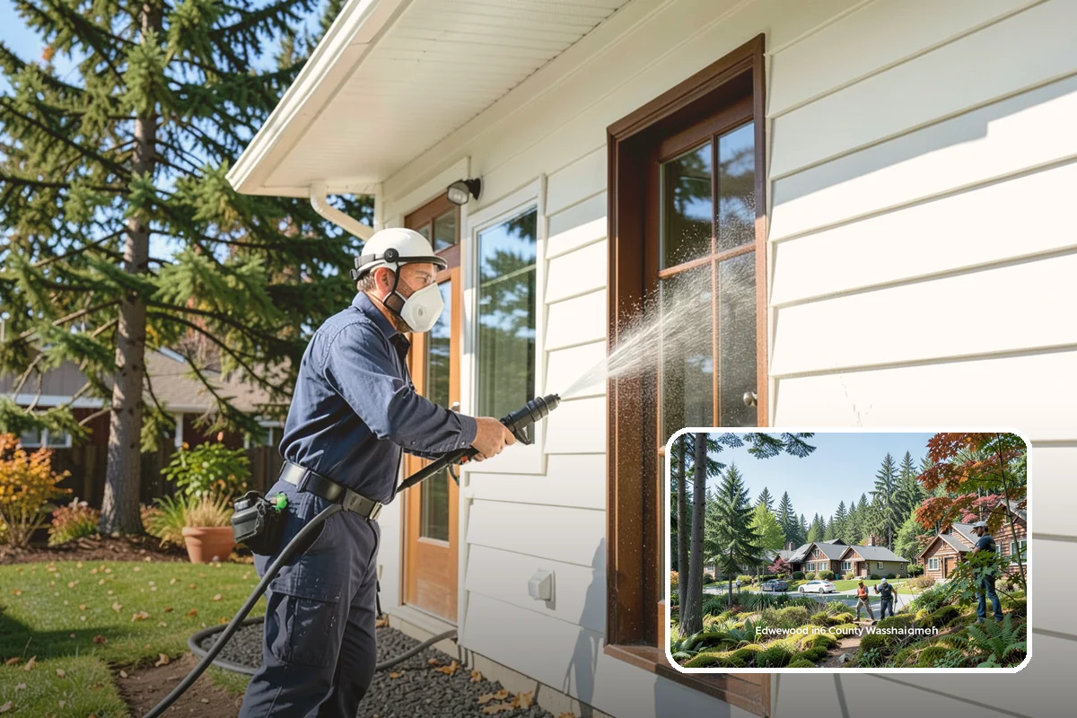 Apartment Pressure Washing in Edgewood, Pierce County, WA - Improves leasing appeal for prospective tenants