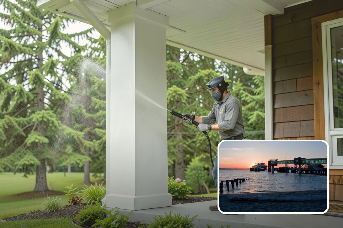 Apartment Pressure Washing in Edmonds, Snohomish County, WA - Improves leasing appeal for prospective tenants