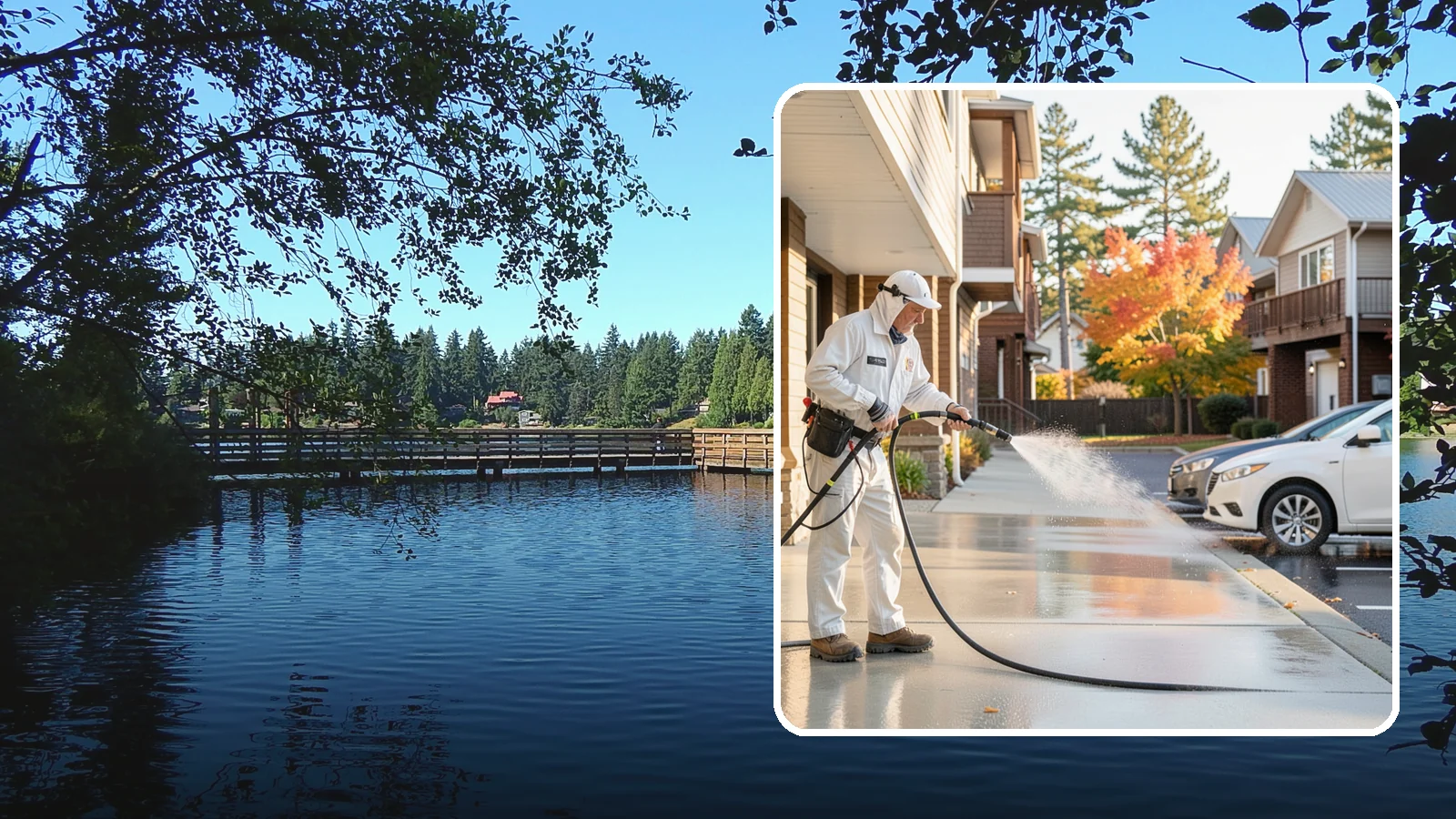 Apartment Pressure Washing in Federal Way, King County, WA - We keep Washington apartment complexes clean from breezeways to parking areas so residents feel proud to come home.
