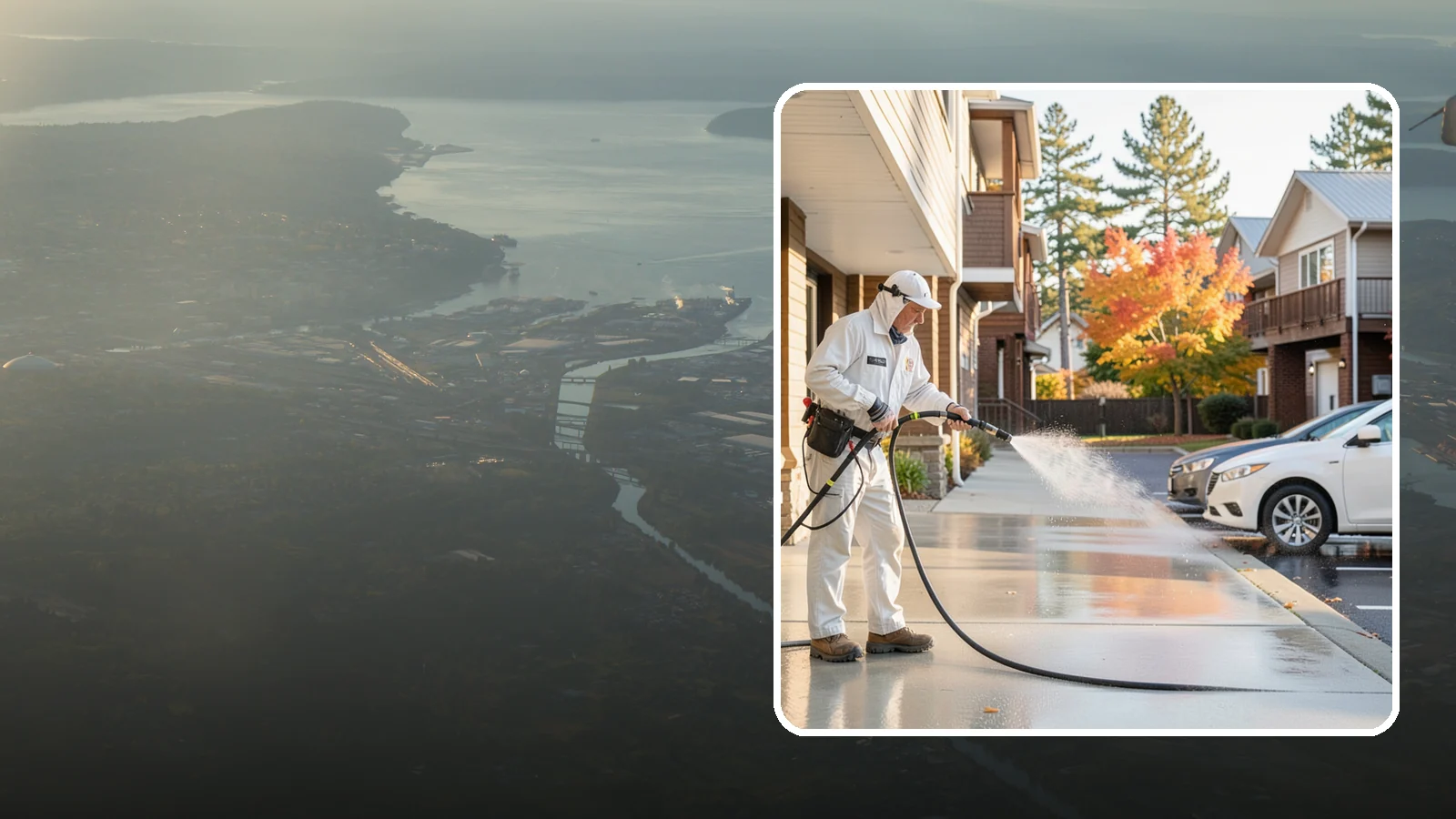 Apartment Pressure Washing in Fife, Pierce County, WA - We keep Washington apartment complexes clean from breezeways to parking areas so residents feel proud to come home.
