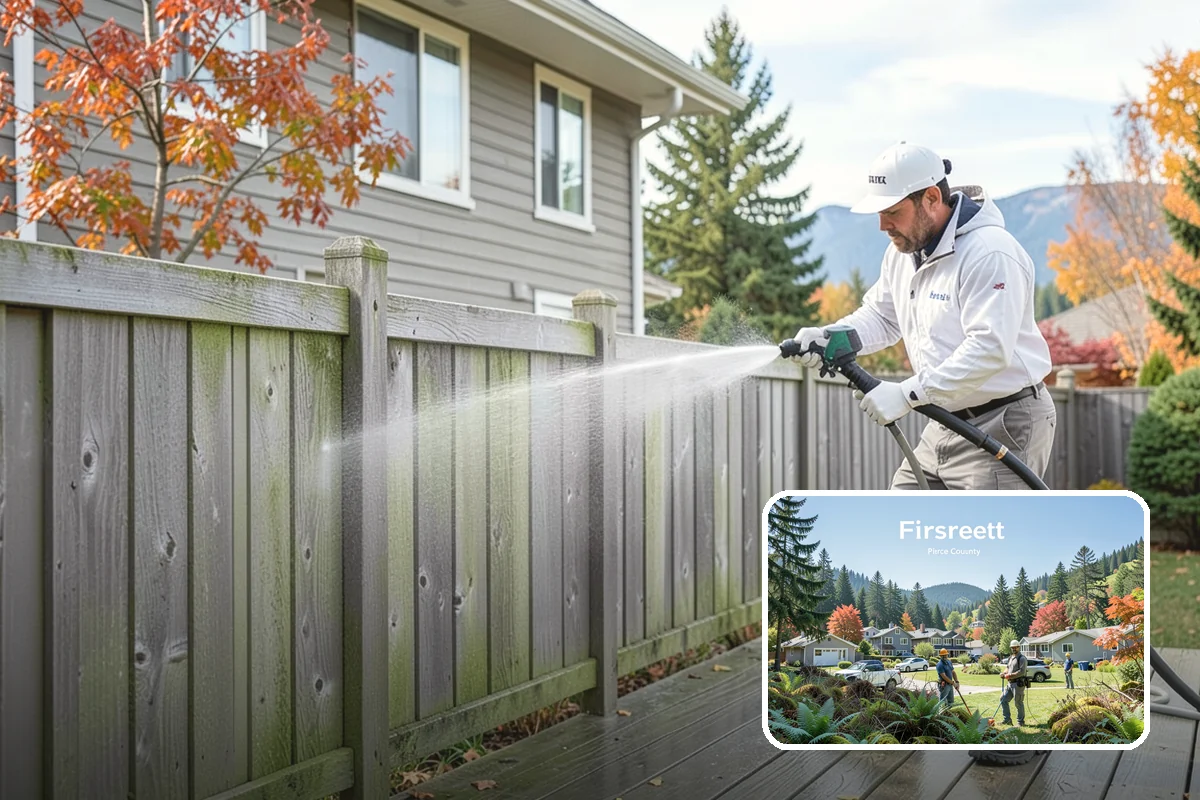 Apartment Pressure Washing in Fircrest, Pierce County, WA - Improves leasing appeal for prospective tenants