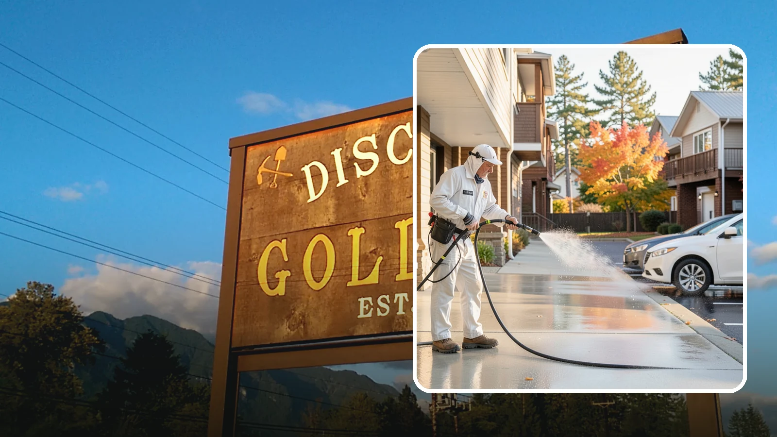 Apartment Pressure Washing in Gold Bar, Snohomish County, WA - We keep Washington apartment complexes clean from breezeways to parking areas so residents feel proud to come home.