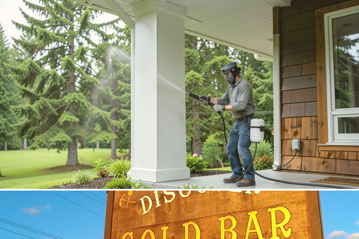 Apartment Pressure Washing in Gold Bar, Snohomish County, WA - Stairwells and breezeways benefit from twice-yearly cleaning, ideally in spring and fall, to fight persistent Northwest moisture.