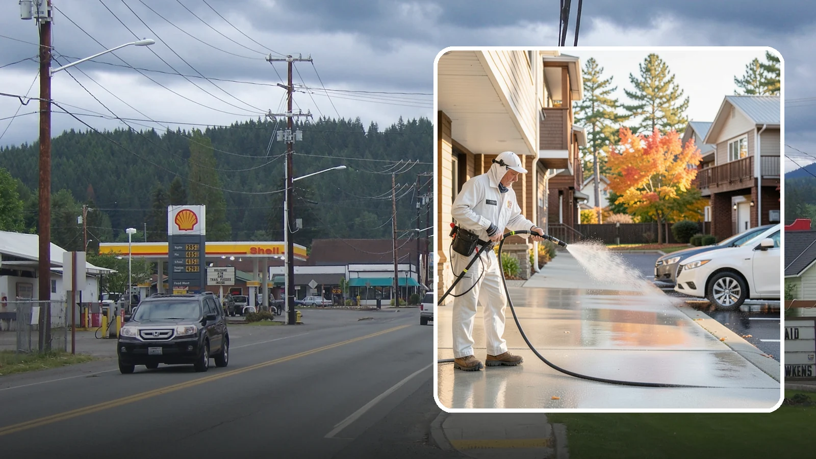 Apartment Pressure Washing in Granite Falls, Snohomish County, WA - We keep Washington apartment complexes clean from breezeways to parking areas so residents feel proud to come home.