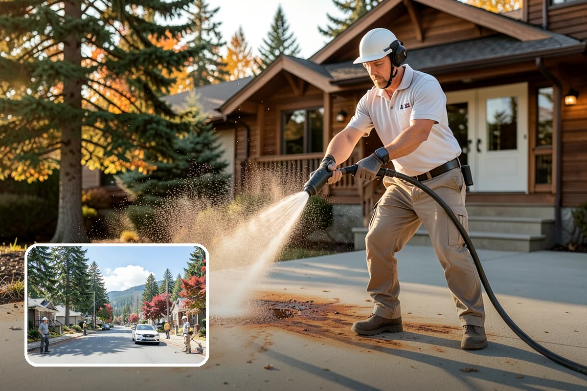 Apartment Pressure Washing in Hunts Point, King County, WA - Improves leasing appeal for prospective tenants