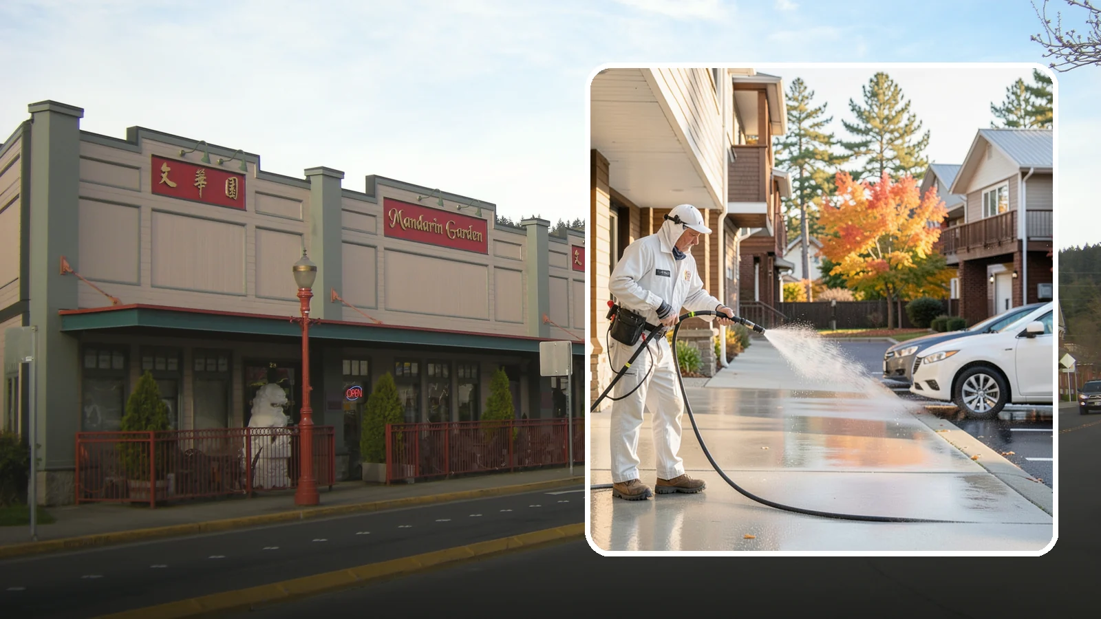 Apartment Pressure Washing in Issaquah, King County, WA - We keep Washington apartment complexes clean from breezeways to parking areas so residents feel proud to come home.