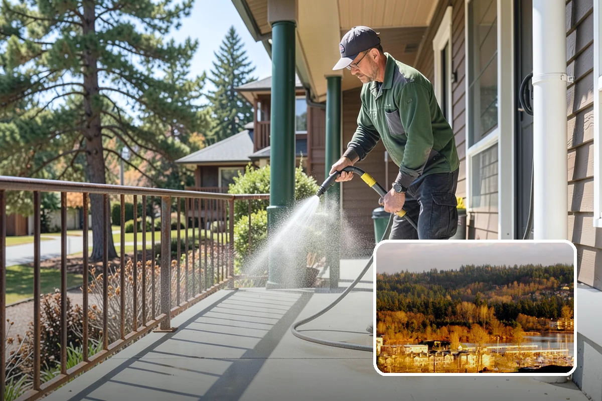Apartment Pressure Washing in Kenmore, King County, WA - Improves leasing appeal for prospective tenants