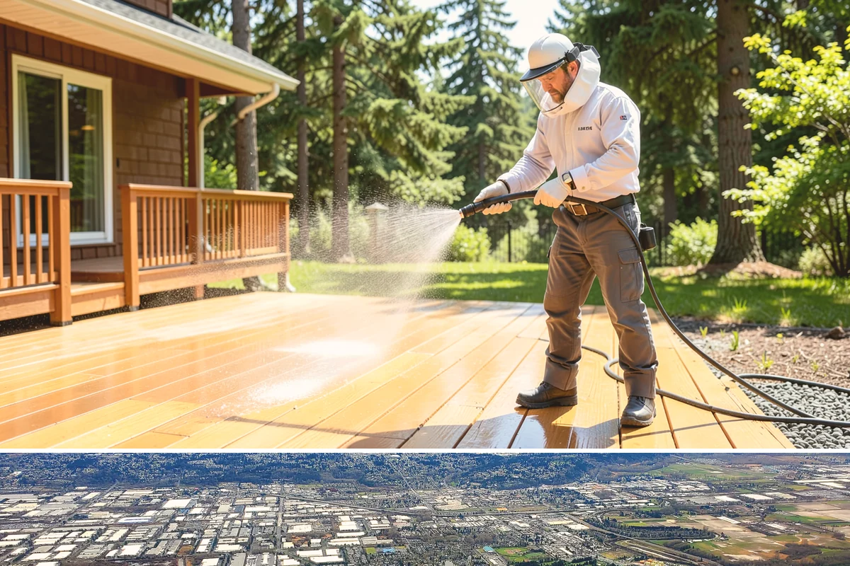 Apartment Pressure Washing in Kent, King County, WA - Stairwells and breezeways benefit from twice-yearly cleaning, ideally in spring and fall, to fight persistent Northwest moisture.