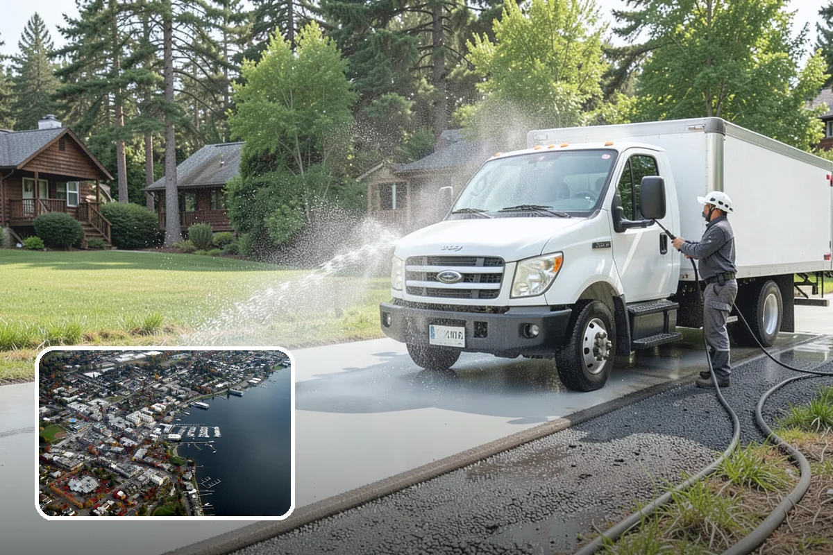 Apartment Pressure Washing in Kirkland, King County, WA - Improves leasing appeal for prospective tenants