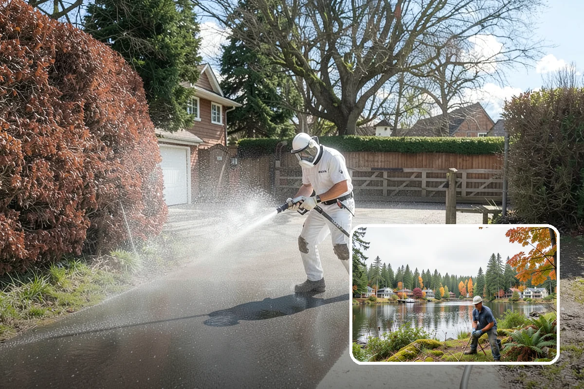Apartment Pressure Washing in La Conner, Skagit County, WA - Improves leasing appeal for prospective tenants