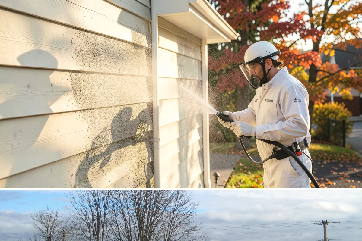 Apartment Pressure Washing in Langley, Island County, WA - Stairwells and breezeways benefit from twice-yearly cleaning, ideally in spring and fall, to fight persistent Northwest moisture.