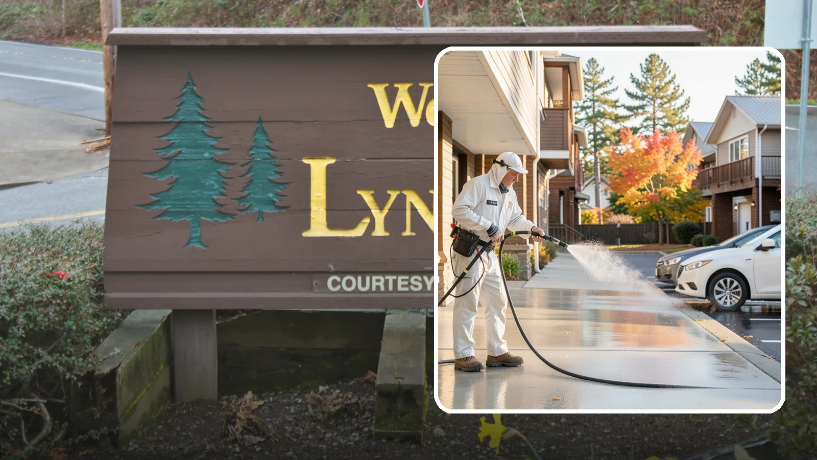 Apartment Pressure Washing in Lynnwood, Snohomish County, WA - We keep Washington apartment complexes clean from breezeways to parking areas so residents feel proud to come home.