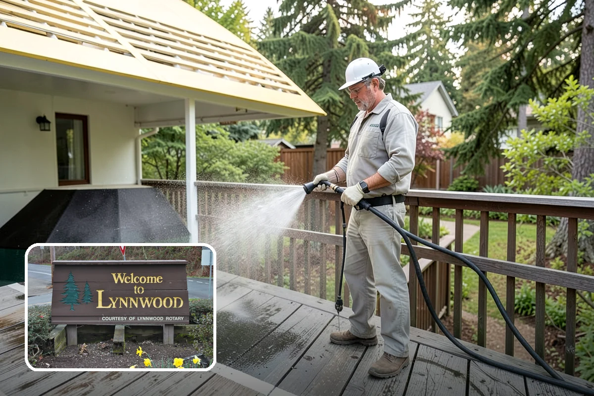 Apartment Pressure Washing in Lynnwood, Snohomish County, WA - Improves leasing appeal for prospective tenants