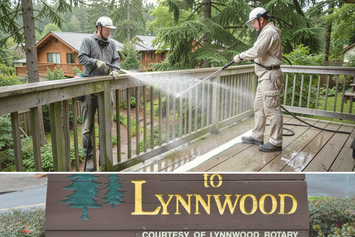 Apartment Pressure Washing in Lynnwood, Snohomish County, WA - Stairwells and breezeways benefit from twice-yearly cleaning, ideally in spring and fall, to fight persistent Northwest moisture.