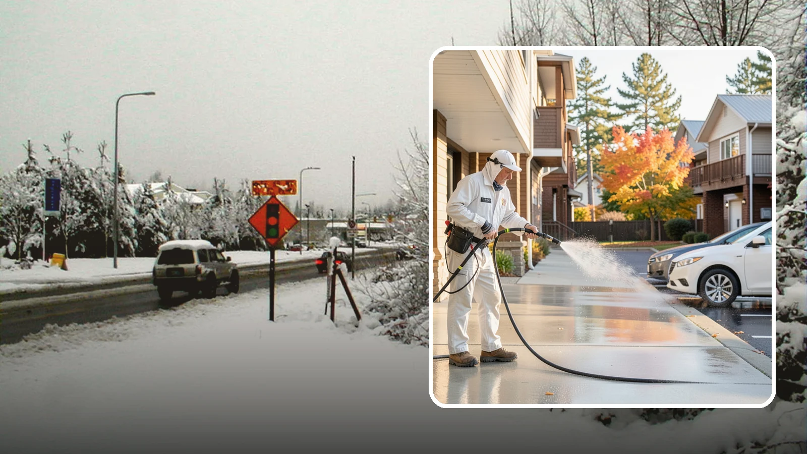 Apartment Pressure Washing in Newcastle, King County, WA - We keep Washington apartment complexes clean from breezeways to parking areas so residents feel proud to come home.