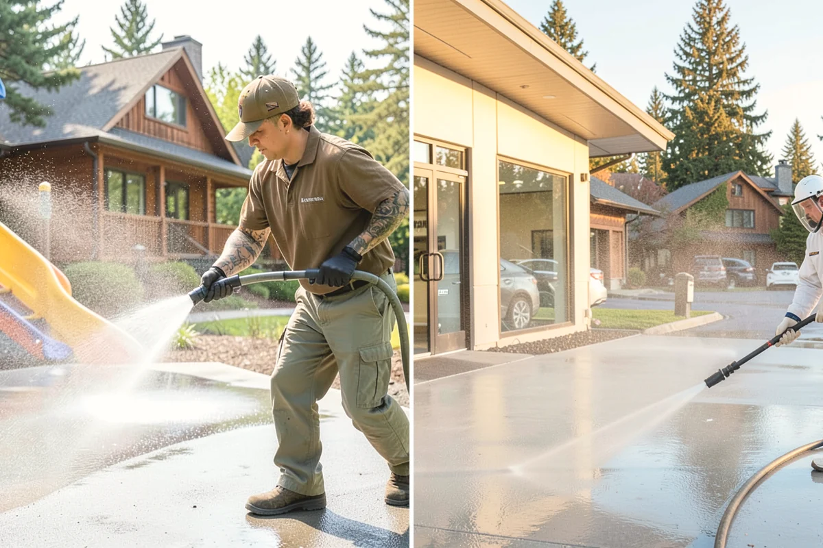 Apartment Pressure Washing in Oak Harbor, Island County, WA - Coordinate building access and resident notices with management