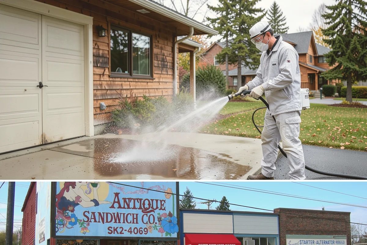 Apartment Pressure Washing in Ruston, Pierce County, WA - Stairwells and breezeways benefit from twice-yearly cleaning, ideally in spring and fall, to fight persistent Northwest moisture.