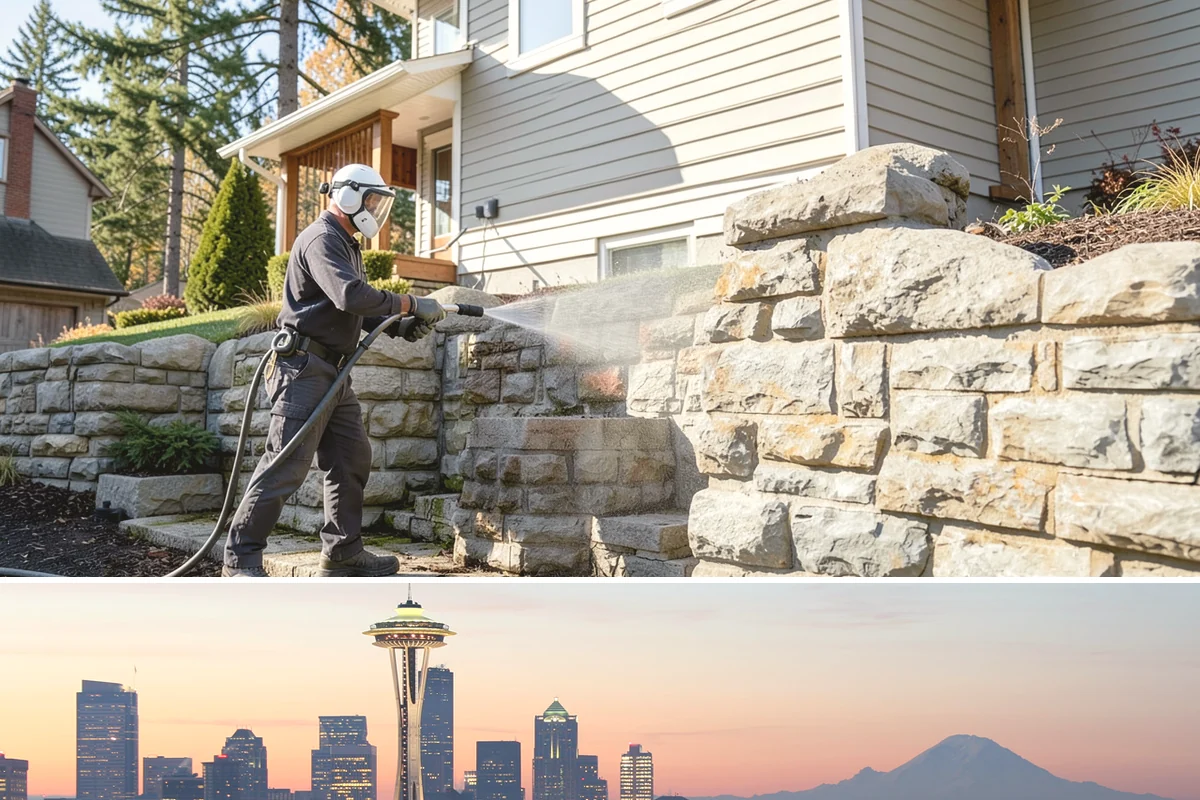 Apartment Pressure Washing in Seattle, King County, WA - Stairwells and breezeways benefit from twice-yearly cleaning, ideally in spring and fall, to fight persistent Northwest moisture.
