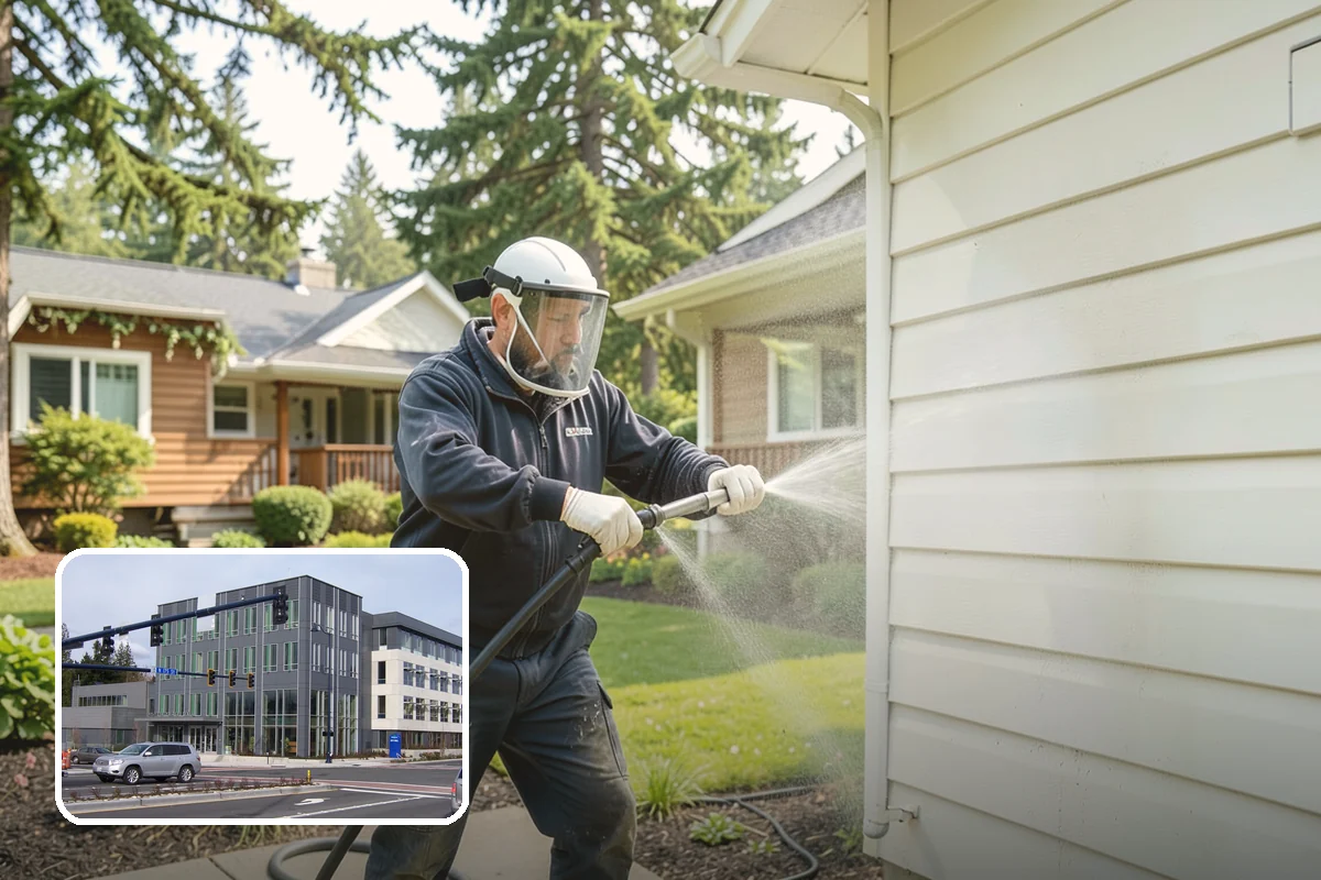 Apartment Pressure Washing in Shoreline, King County, WA - Improves leasing appeal for prospective tenants