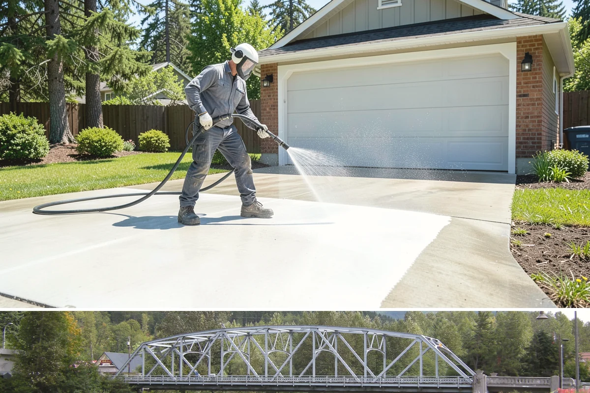 Apartment Pressure Washing in Skykomish, King County, WA - Stairwells and breezeways benefit from twice-yearly cleaning, ideally in spring and fall, to fight persistent Northwest moisture.
