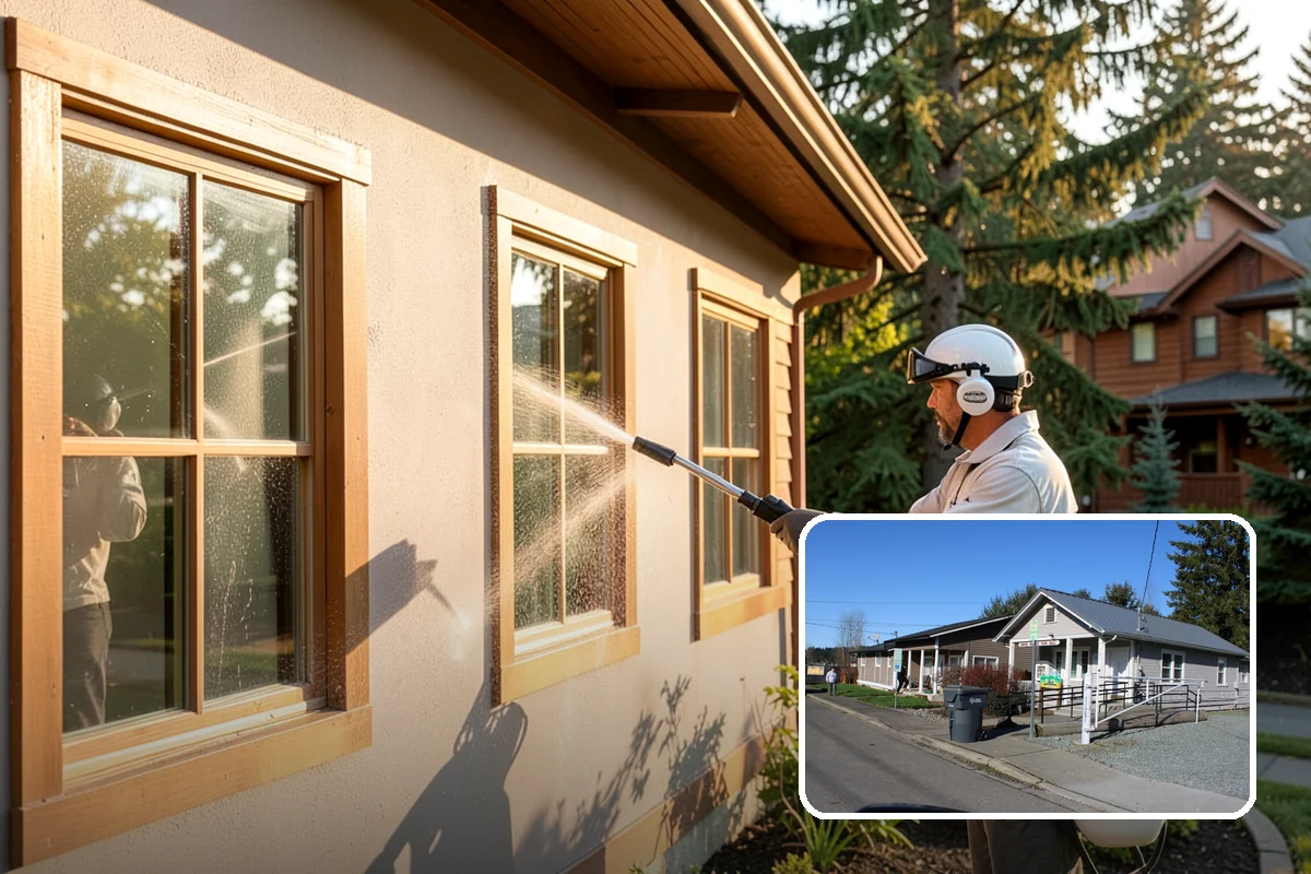 Apartment Pressure Washing in South Prairie, Pierce County, WA - Improves leasing appeal for prospective tenants