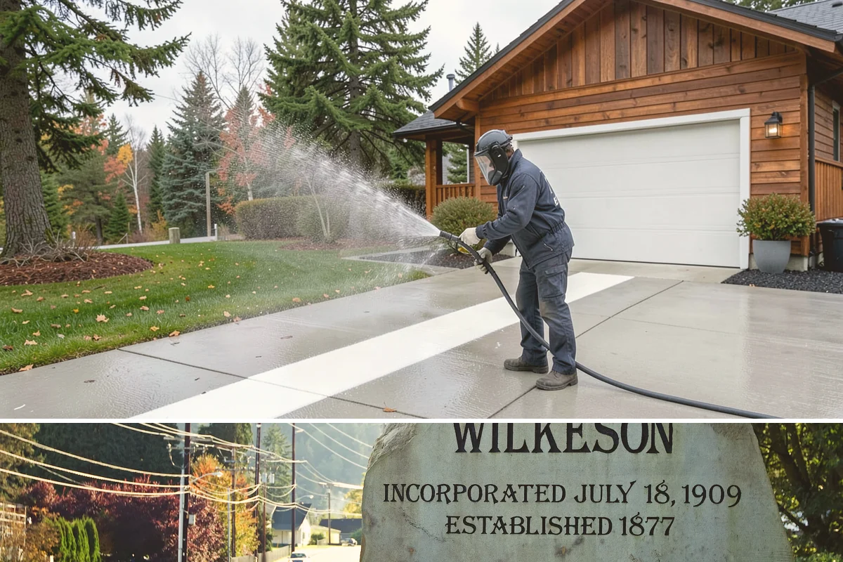 Apartment Pressure Washing in Wilkeson, Pierce County, WA - Stairwells and breezeways benefit from twice-yearly cleaning, ideally in spring and fall, to fight persistent Northwest moisture.