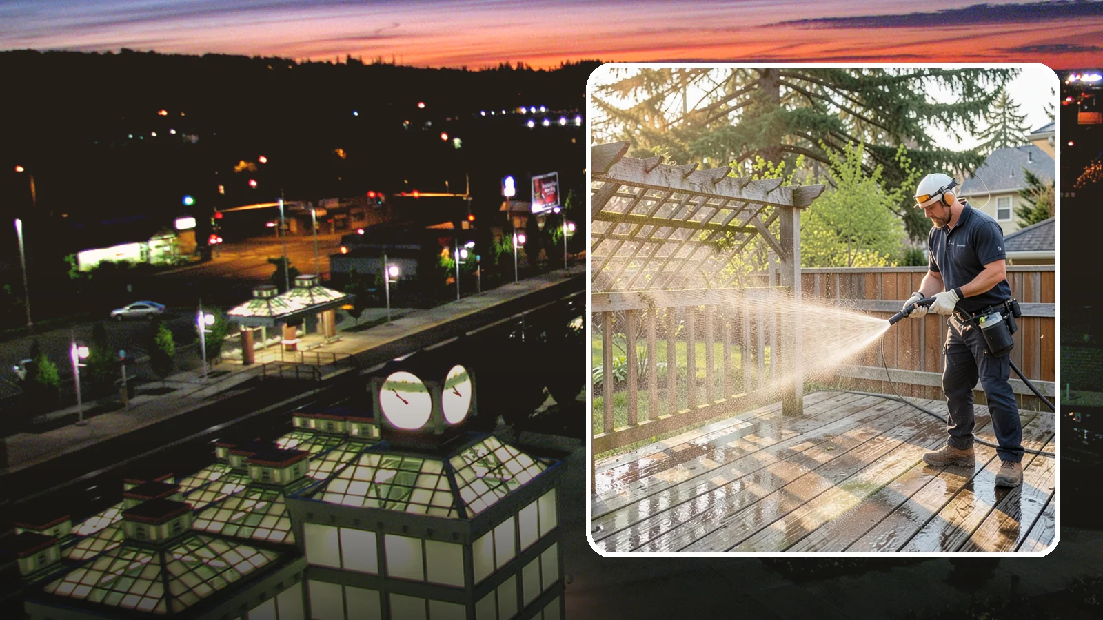 Arbor Cleaning in Auburn, King County, WA - We soft wash garden arbors to lift the moss, algae, and climbing-plant residue that settle into their slats and joints.