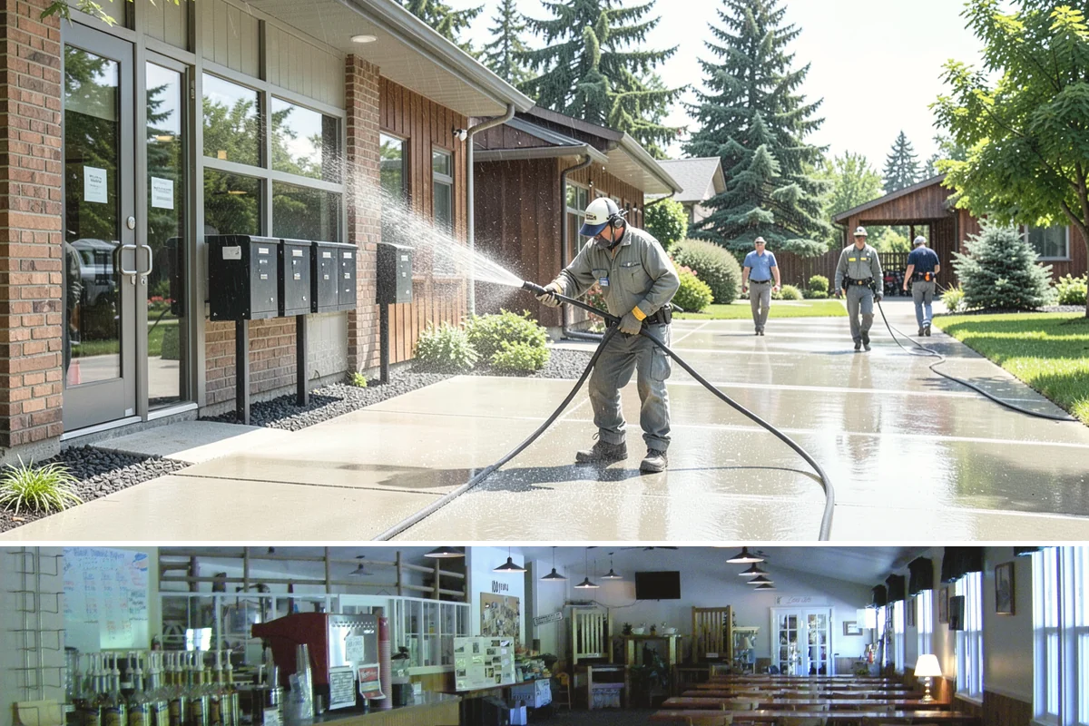 Arbor Cleaning in Black Diamond, King County, WA - Clean arbors in spring before climbing plants leaf out, making the slats easier to reach and treat.