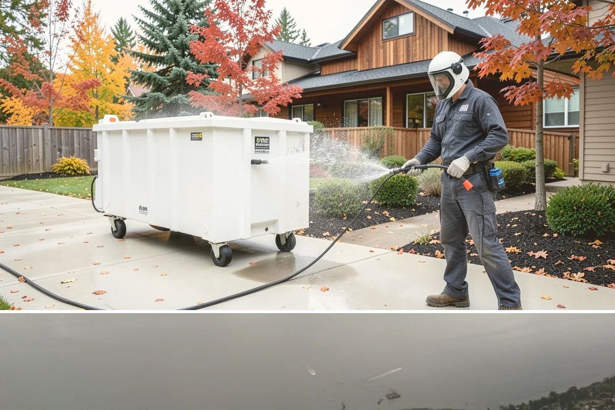 Arbor Cleaning in Des Moines, King County, WA - Clean arbors in spring before climbing plants leaf out, making the slats easier to reach and treat.