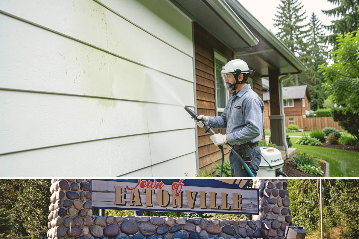Arbor Cleaning in Eatonville, Pierce County, WA - Clean arbors in spring before climbing plants leaf out, making the slats easier to reach and treat.